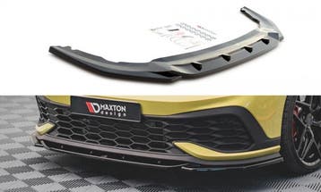 Voorspoiler V.2 Volkswagen Golf 8 GTI Clubsport Maxton, Ophalen of Verzenden, Nieuw