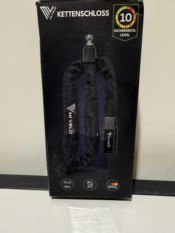 Kettingslot met sleutel MiVelo 100 cm, Ophalen of Verzenden, Nieuw
