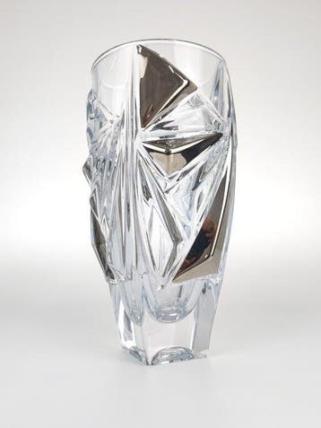 Bohemia Crystal - Vaas - Prinses - Kristal, platina - Geen