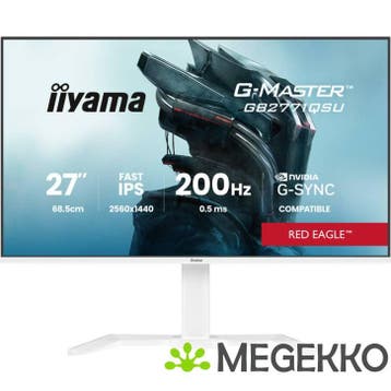 Iiyama G-MASTER GB2771QSU-W1 27  Quad HD 200Hz IPS Gaming, Verzenden, Nieuw, Iiyama