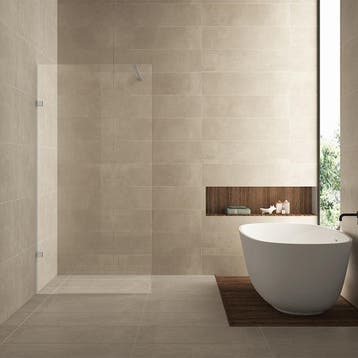 Wiesbaden Less Inloopdouche - 50x200cm - 8mm Veiligheidsglas, Doe-het-zelf en Verbouw, Sanitair, Ophalen of Verzenden, Nieuw, Glas