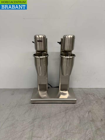 RVS Buffalo Dubbele Milkshake Mixer 2 x 1 liter 230V Horeca, Ophalen of Verzenden, Nieuw zonder verpakking