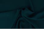 15 meter chiffon stof - Donker petrol, Overige kleuren, 120 cm of meer, Ophalen of Verzenden, Polyester