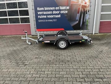 Kantelbare motortransporter | 260x155 cm - 750 kg| Voorraad!, Auto diversen, Aanhangers en Bagagewagens, Nieuw