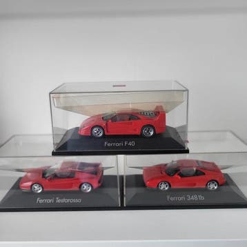 Herpa 1:43 - Modelauto (3) - Ferrari F40, Ferrari, Nieuw