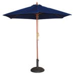 Bolero ronde donkerblauwe parasol 3 meter, Verzenden, Nieuw in verpakking