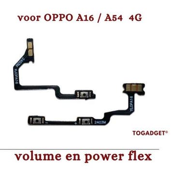 Oppo A16 - A54 4G volume en power flex, Verzenden, Nieuw