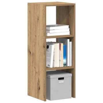 vidaXL Boekenkast stapelbaar 30x30x80 cm bewerkt hout, Verzenden, Nieuw
