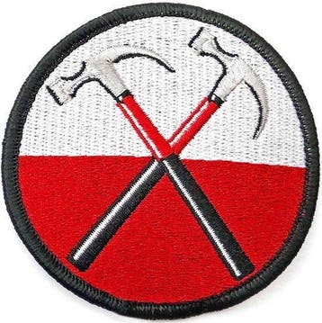 Pink Floyd - The Wall Rond - patch officiële merchandise, Ophalen of Verzenden, Nieuw, Kleding