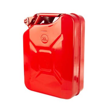 Rugged Ridge Jerry Can Red 20L Metal, Ophalen of Verzenden, Nieuw