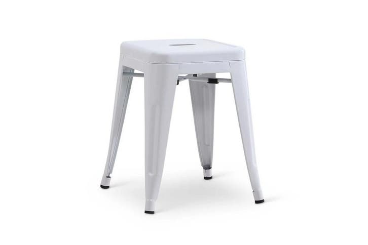 Kruk stapelbaar metaal | Hamburg, Huis en Inrichting, Barkrukken, Kunststof, Ophalen of Verzenden