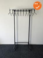 Staande kapstok - 10 Haaks - Gardelux - Zwart - Inclusief ha, Werkplek, Ophalen of Verzenden, Gebruikt, Overige typen