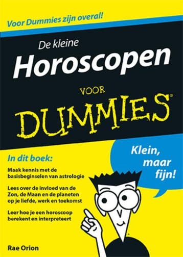 De kleine Horoscopen voor Dummies / Voor Dummies - Rae Orion, Verzenden, Zo goed als nieuw, Rae Orion