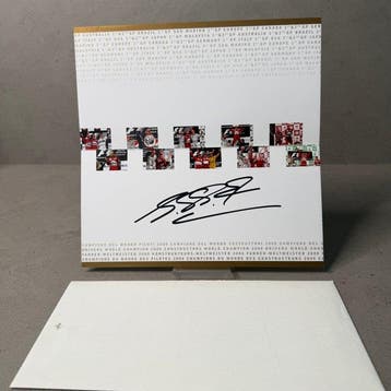 Ferrari - Biglietto Auguri 2000 autografato - Michael, Nieuw
