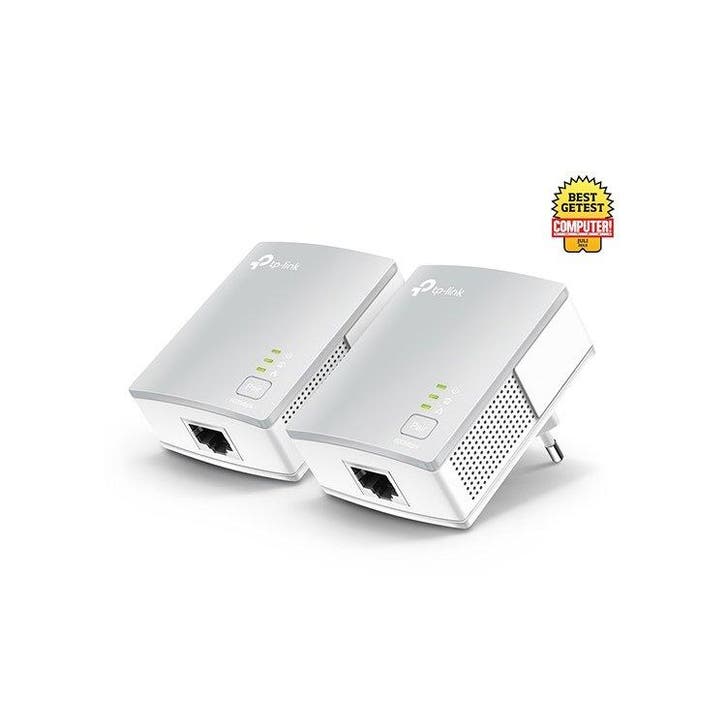 TP-Link TL-PA4010KIT Powerline Set, 600Mbps, Computers en Software, Netwerk switches, Verzenden