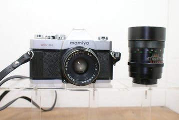 Mamiya MSX 500 met SX 1:2/50//Pallas 1:2.8/135 Analoge, Audio, Tv en Foto, Fotocamera's Analoog, Nieuw