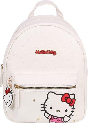 Hello Kitty Witte leren rugzak, Verzenden, Nieuw