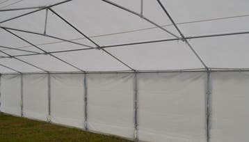 Opslagtent Premium PVC 5x10 mtr in Groen (5x10 meter), Verzenden, Nieuw