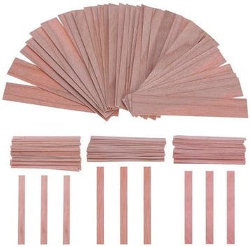 Navulling houten lonten 12.5 mm x 150 mm 50 stuks, Ophalen of Verzenden, Nieuw