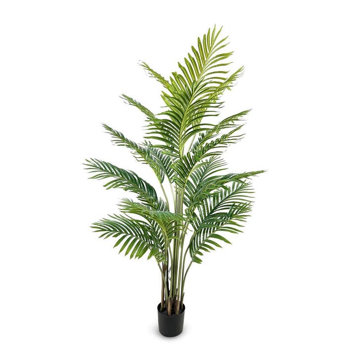 IvoQ Kunstpalm 150 cm, Huis en Inrichting, Woonaccessoires | Kunstplanten en Kunstbloemen, Nieuw, Verzenden