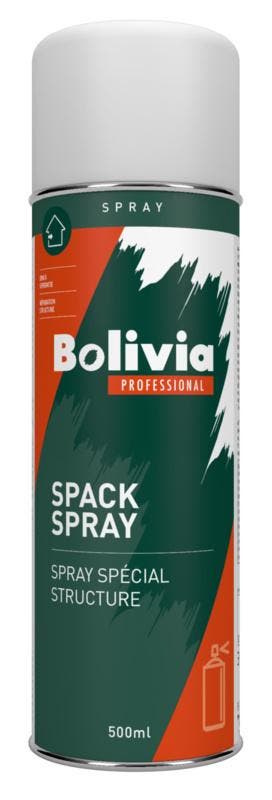 Bolivia Spackspray 500 ml, Doe-het-zelf en Verbouw, Verf, Beits en Lak, Nieuw, Ophalen of Verzenden