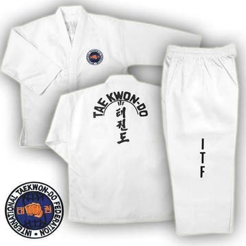 DAEGU ITF Taekwon-do pak (Taekwondopakken, TAEKWONDO), Ophalen of Verzenden, Nieuw, Taekwondo, Vechtsportpak