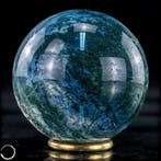 Topkwaliteit natuurlijke mosagaat, zeer artistiek Sphere-