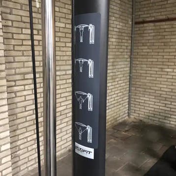 Gymfit - Cable Crossover - Dual Pulley, Sport en Fitness, Ophalen of Verzenden, Nieuw, Overige typen