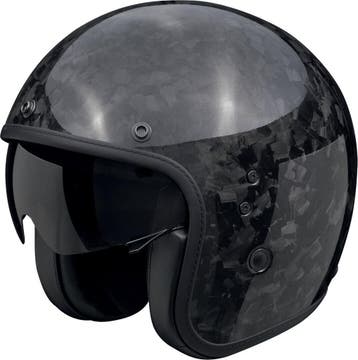 Scorpion Belfast Evo Onyx Carbon Jethelm, Motoren, Kleding | Motorhelmen, Jethelm, XXL, Nieuw met kaartje, Overige merken