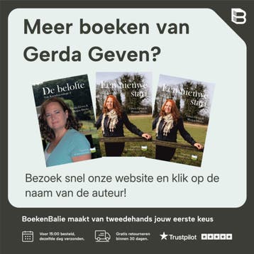 Voor altijd / Anja Koenders-trilogie / 3 - Gerda Geven, Boeken, Streekboeken en Streekromans, Verzenden, Zo goed als nieuw, Gerda Geven