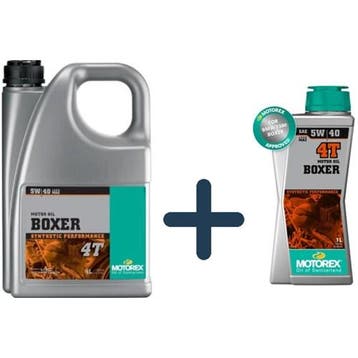 Motorex Aanbieding: Boxer 4T 5W40 5L = 4L + 1L, Auto-onderdelen, Verzenden, Nieuw