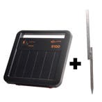 Gallagher S100 solar schrikdraadapparaat inclusief batterij, Dieren en Toebehoren, Ophalen of Verzenden, Nieuw
