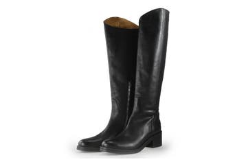 Shabbies Amsterdam Laarzen in maat 41 Zwart, Kleding | Dames, Hoge laarzen, Shabbies Amsterdam, Verzenden, Zwart