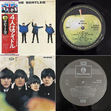 The Beatles - Help! + Beatles For Sale (Japanese Toshiba-EMI, Nieuw in verpakking