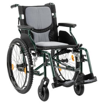 MultiMotion M10 Rolstoel Groen | Lichtgewicht - 45 cm, Ophalen of Verzenden, Nieuw