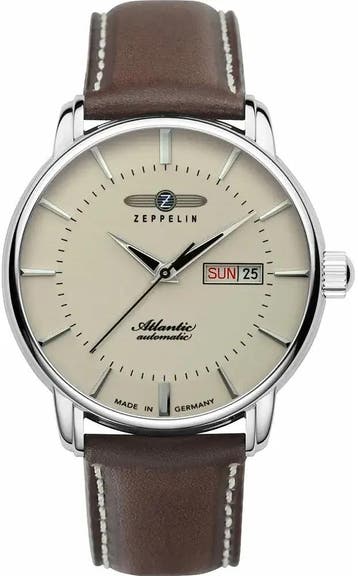Zeppelin 8466-5 Atlantic automatisch heren horloge, Sieraden, Tassen en Uiterlijk, Horloges | Heren, Overige merken, Staal, Verzenden