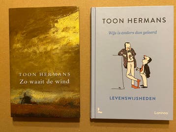 Toon Hermans - 1 Versjesboek  1 boek Levenswijsheden - NIEUW, Boeken, Verzenden, Zo goed als nieuw