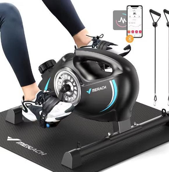 Compacte Pedaaltrainer – 16 Weerstandsniveaus, Arm en Been, Sport en Fitness, Fitnessapparatuur, Nieuw, Verzenden
