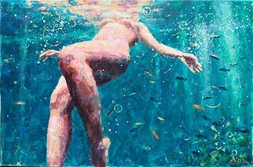 Micha Dobrowolski (1969) - Underwater - NO RESERVE !