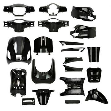 Kappenset Zwart RSO Sense/Vx50 (S)/Riva (S)/Vespa-look (s), Verzenden, Nieuw