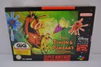 Disneys Timon & Pumbaas Jungle Games - NEW (SNES EUR CIB), Spelcomputers en Games, Games | Nintendo Super NES, Verzenden, Zo goed als nieuw