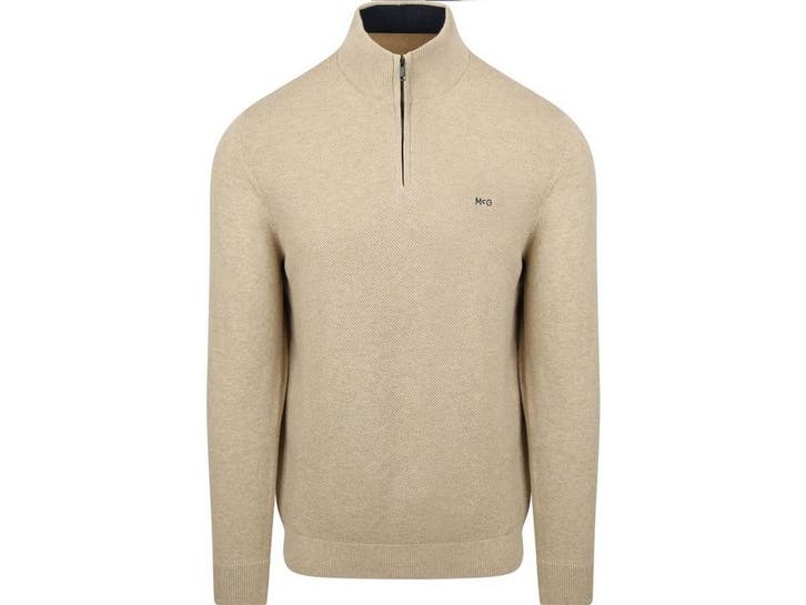 McGregor Half Zip Trui - Pullover - 70% Katoen 30% Merinowol, Kleding | Heren, Overige Herenkleding, Nieuw, Verzenden