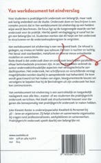 Van werkdocument tot eindverslag 9789046903766, Verzenden, Zo goed als nieuw, Joke Kiewiet - Kester