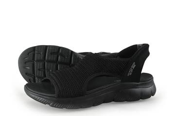 Skechers Sandalen in maat 39 Zwart, Kleding | Dames, Skechers, Verzenden, Zwart, Sandalen of Muiltjes