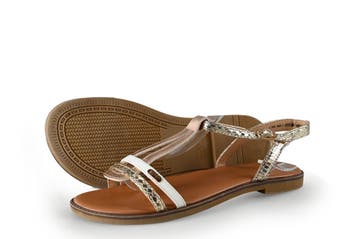 Esprit Sandalen Meisjes in maat 34 Goud, Verzenden, Jongen of Meisje, Schoenen, Zo goed als nieuw