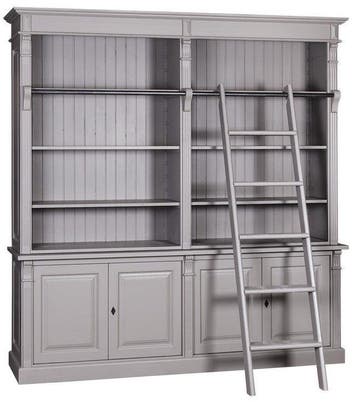 Boekenkast grijs 60704 Toulouse 220 x 240cm, Ophalen of Verzenden, Nieuw