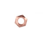 Spruitstuk moeren koper M10 x 1.5 x 14mm 10 stuks, Verzenden, Nieuw