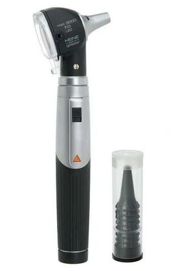 Heine Mini 3000 LED F.O. Otoscoop Met 5 x oortips 2,5 en 4mm, Diversen, Verpleegmiddelen, Verzenden, Nieuw
