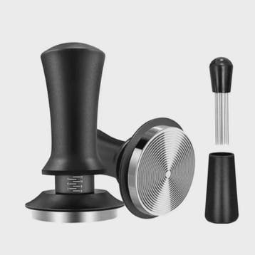 Professionele Koffie Tamper 51/53/58mm - Roestvrij Staal Bas, Verzenden, Nieuw