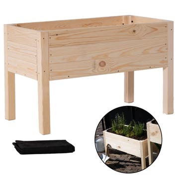 Kweekbak - Plantenbak - Moestuin - Planten - Hout, Tuin en Terras, Ophalen of Verzenden, Nieuw